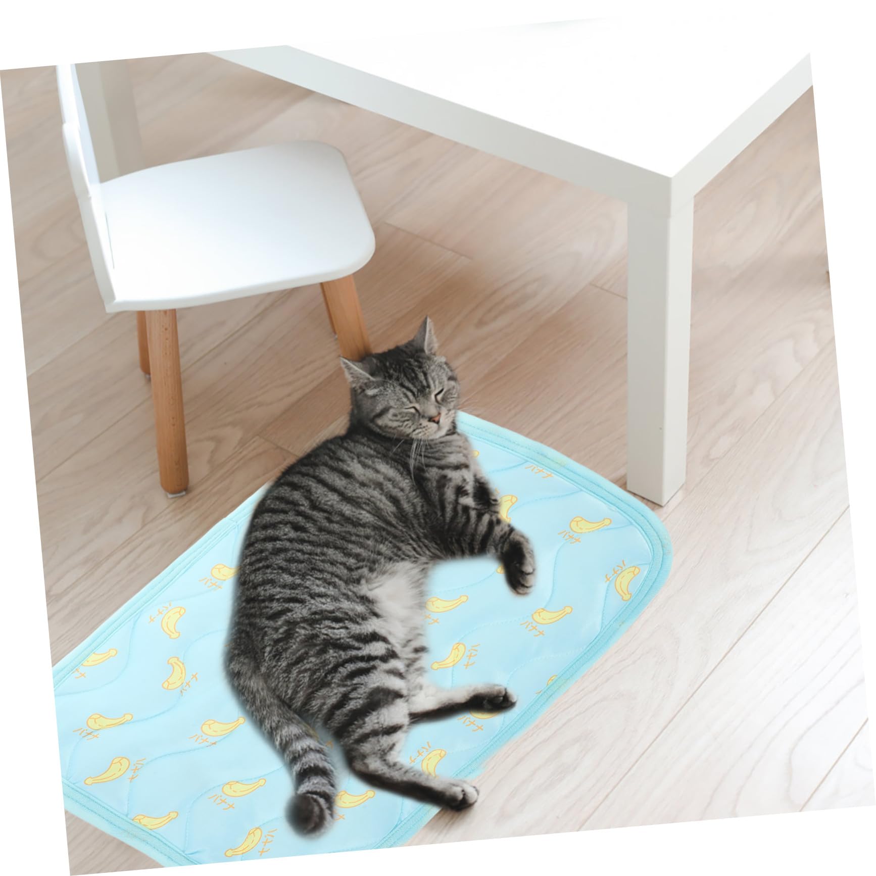 2 pièces Tapis Rafraîchissant pour Petits Animaux XS Coussin Refroidissant Respirant et Lit Dété pour Hamster Lapin Cochon Dinde Protège du Surchauffe et Assure Confort