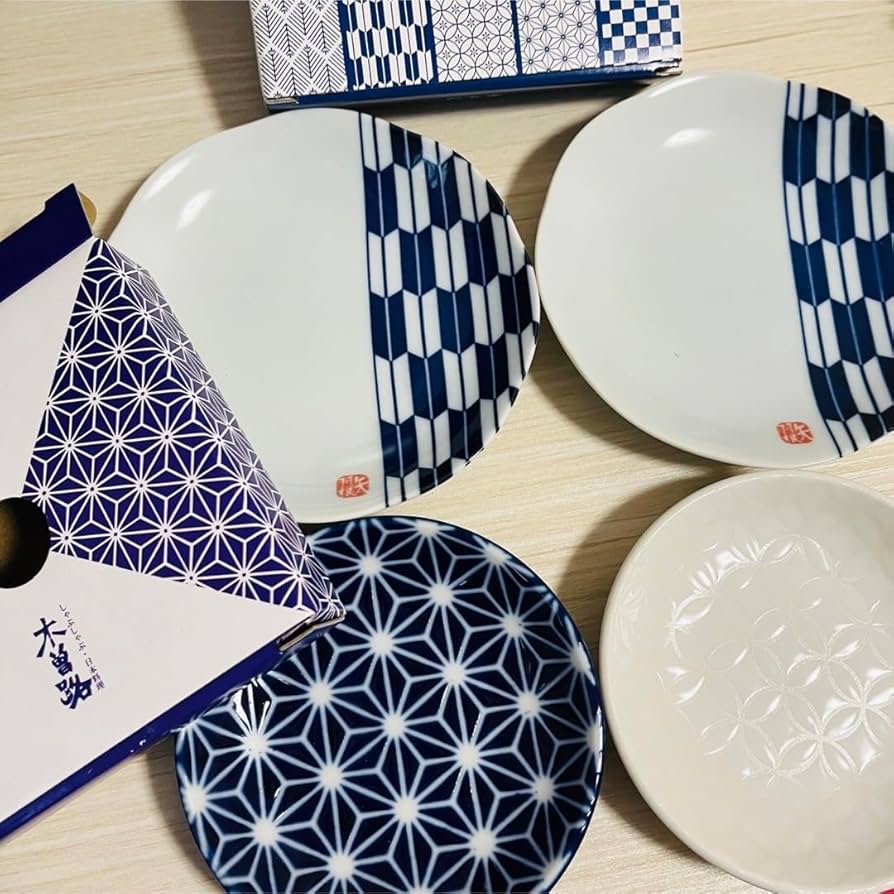 Amazon | 木曽路 たち吉 皿 4枚セット | ノーブランド品 | 小皿