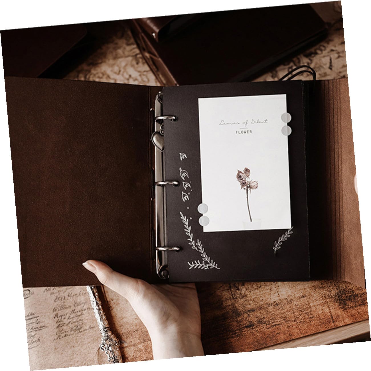 BESPORTBLE Album Fotografico Fai da Te in Pelle Pu Album per Ricordi Familiari Libro degli Ospiti per Matrimoni Portafoto Retrò