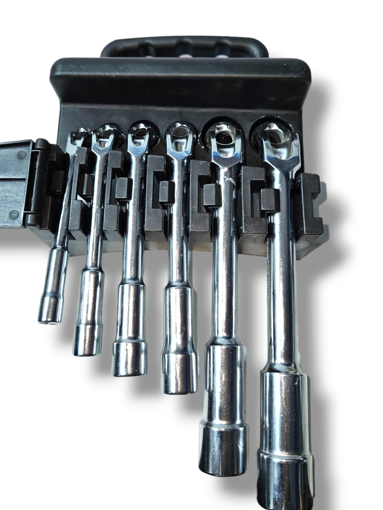 Clés à pipe hexagonales Terryshop74 en acier chrome vanadium lot de 6 pièces avec classeur de rangement