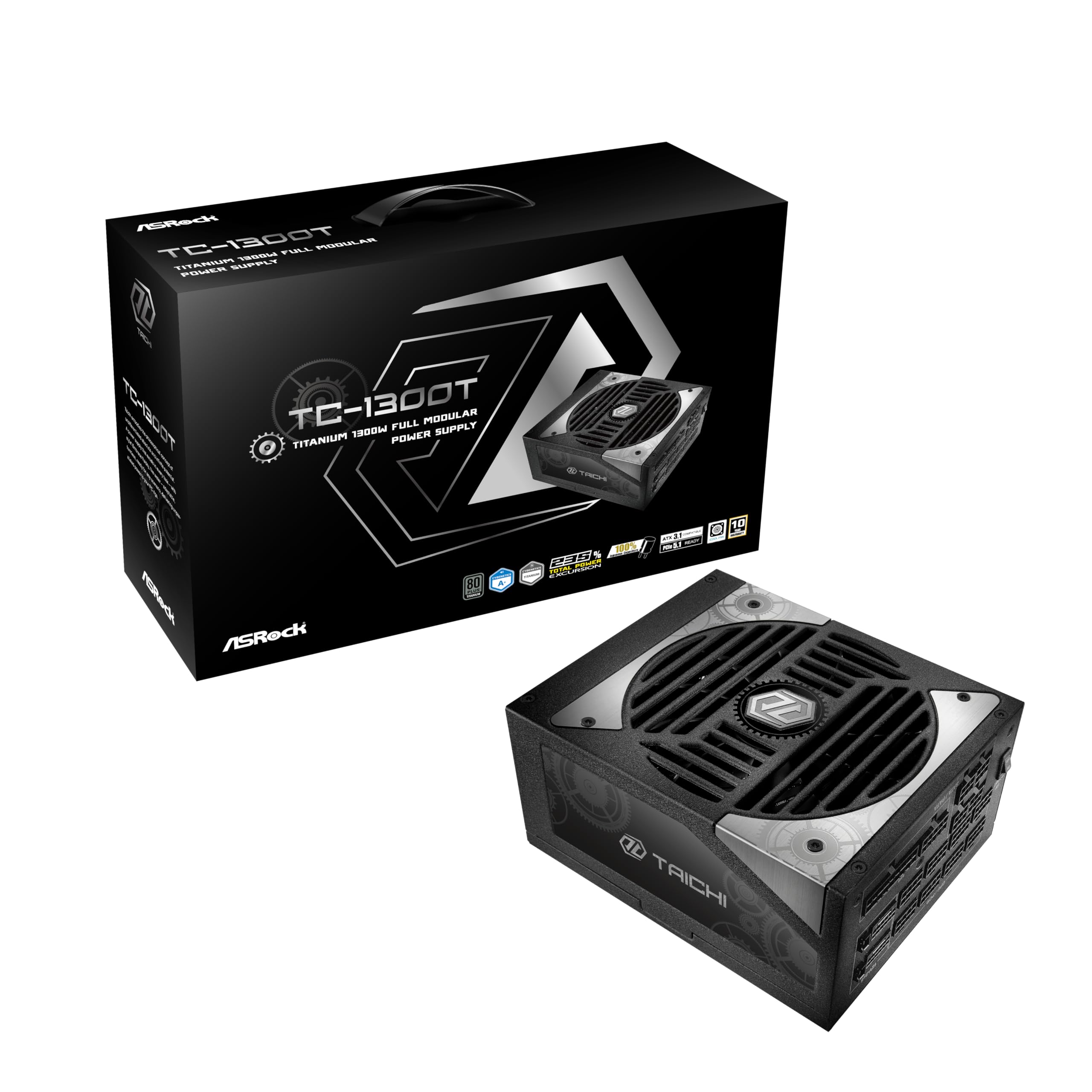 ASRock PG-1300G 1300W フルモジュラー電源 ASRock | PG-1300G