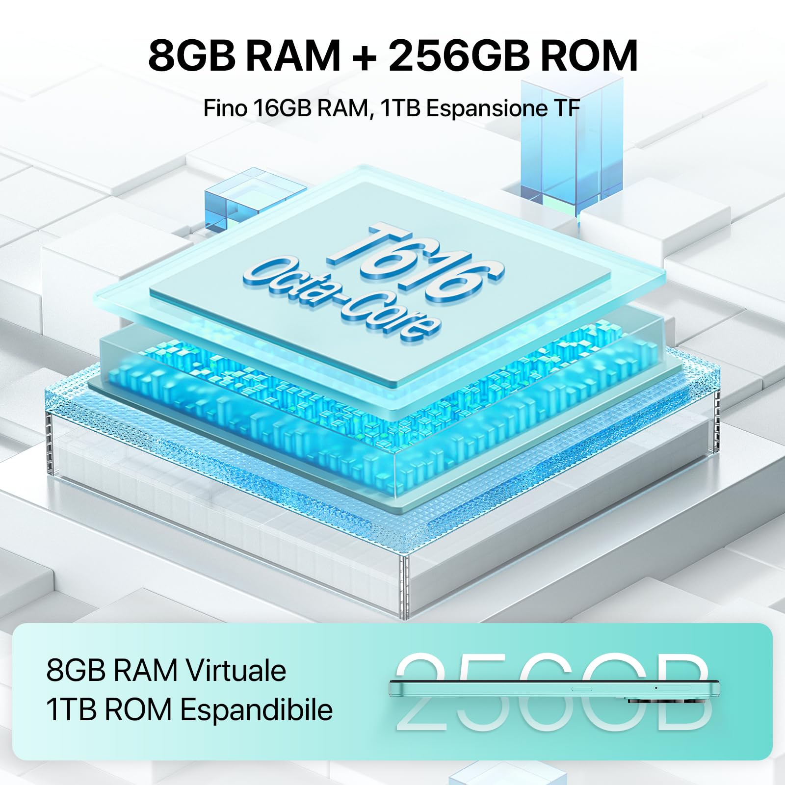 UMIDIGI A15 Smartphone 64MP+16MP 6.7