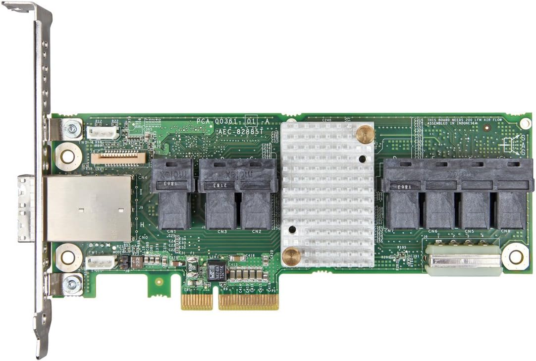 Intel RES3FV288 RAID Expander 28 Internal and 8 External Port SAS/SATA 12 GB Card - Multi-Colour