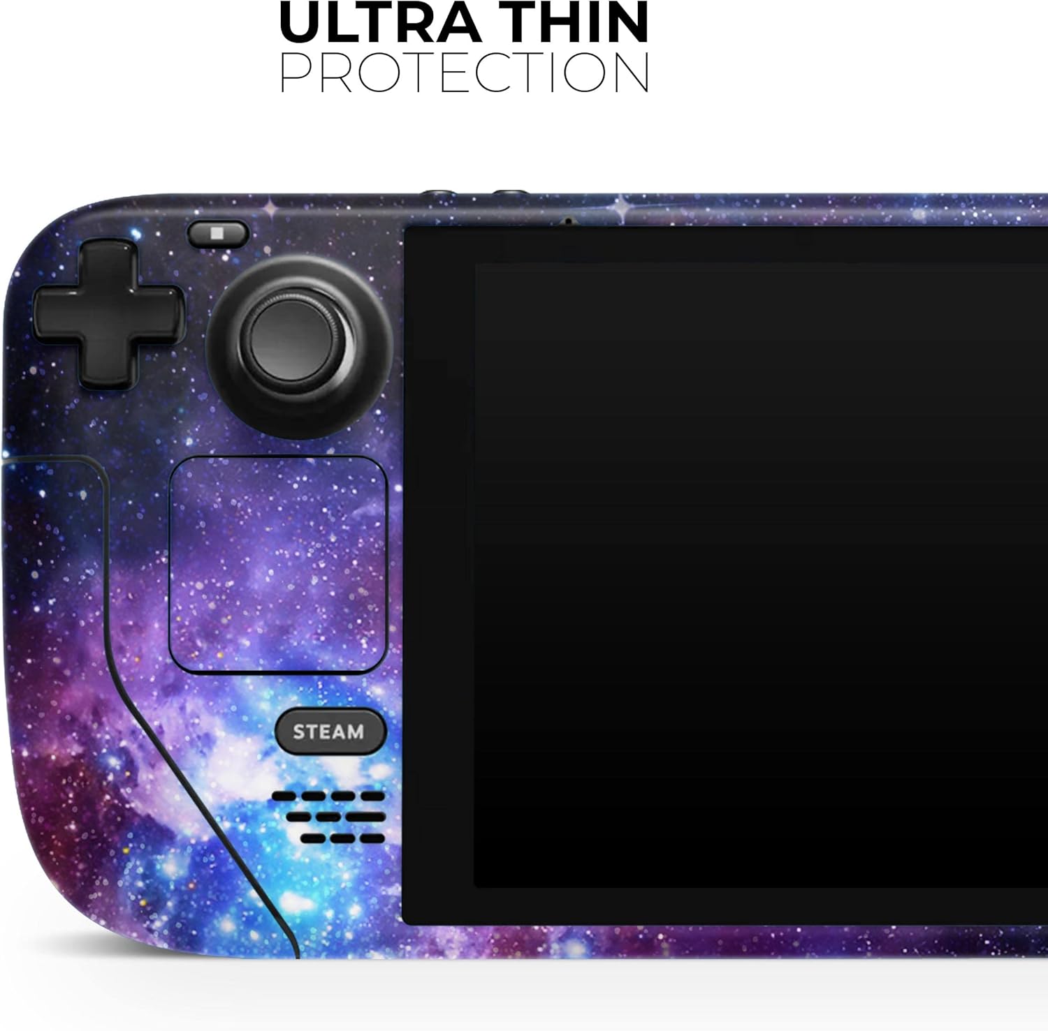 Compatible with Steam Deck - Skin Decal Protective Scratch-Resistant Removable Vinyl Wrap Cover - Glowing Deep Space