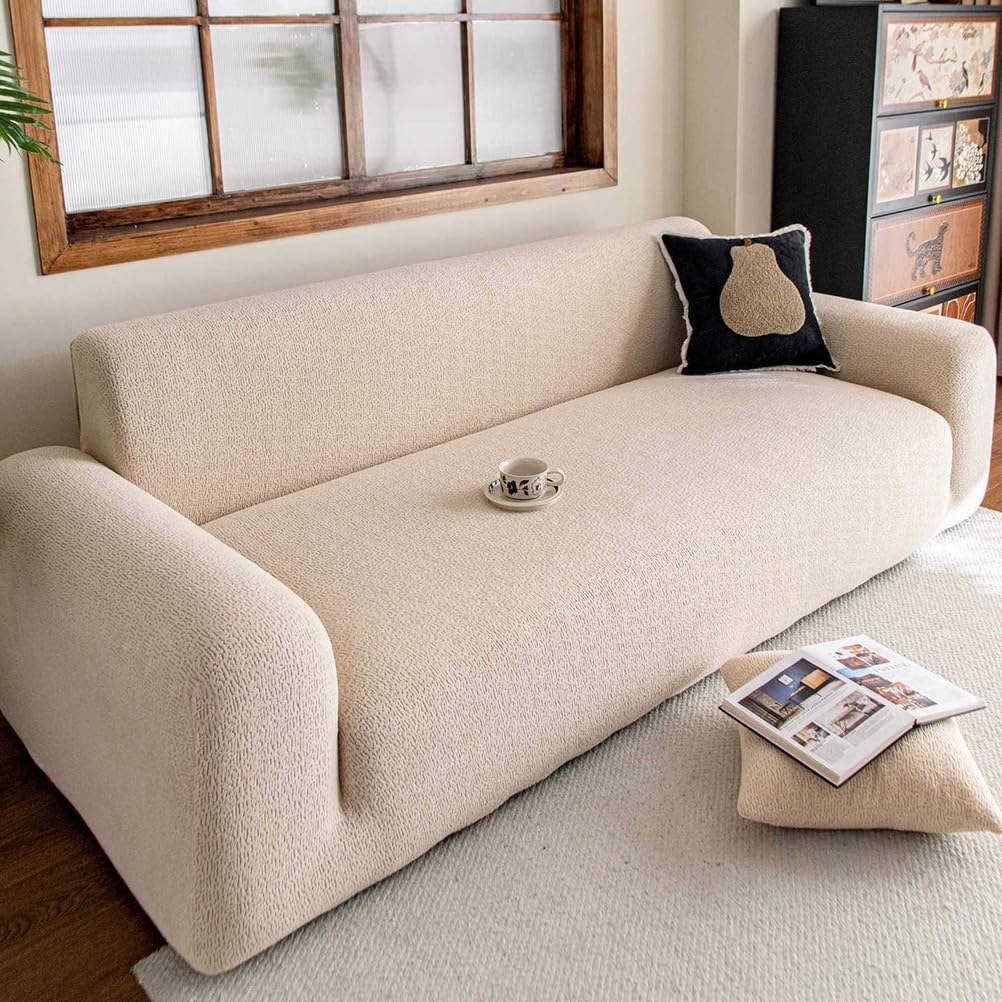 Housse de canapé 5 places pour un salon chaleureux et cocooning