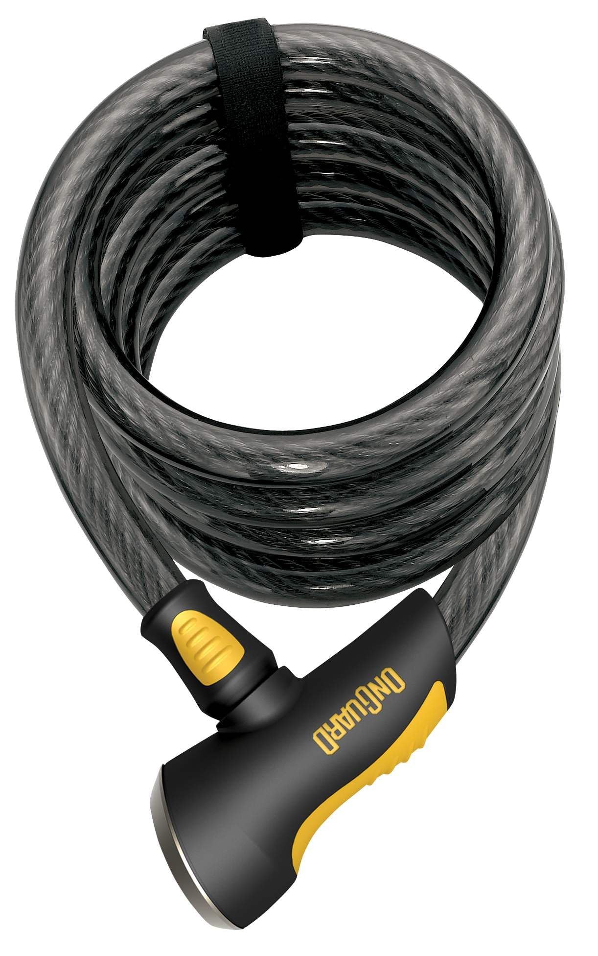 Onguard Doberman 8027 Coil Cable Lock, 185cmx15mm