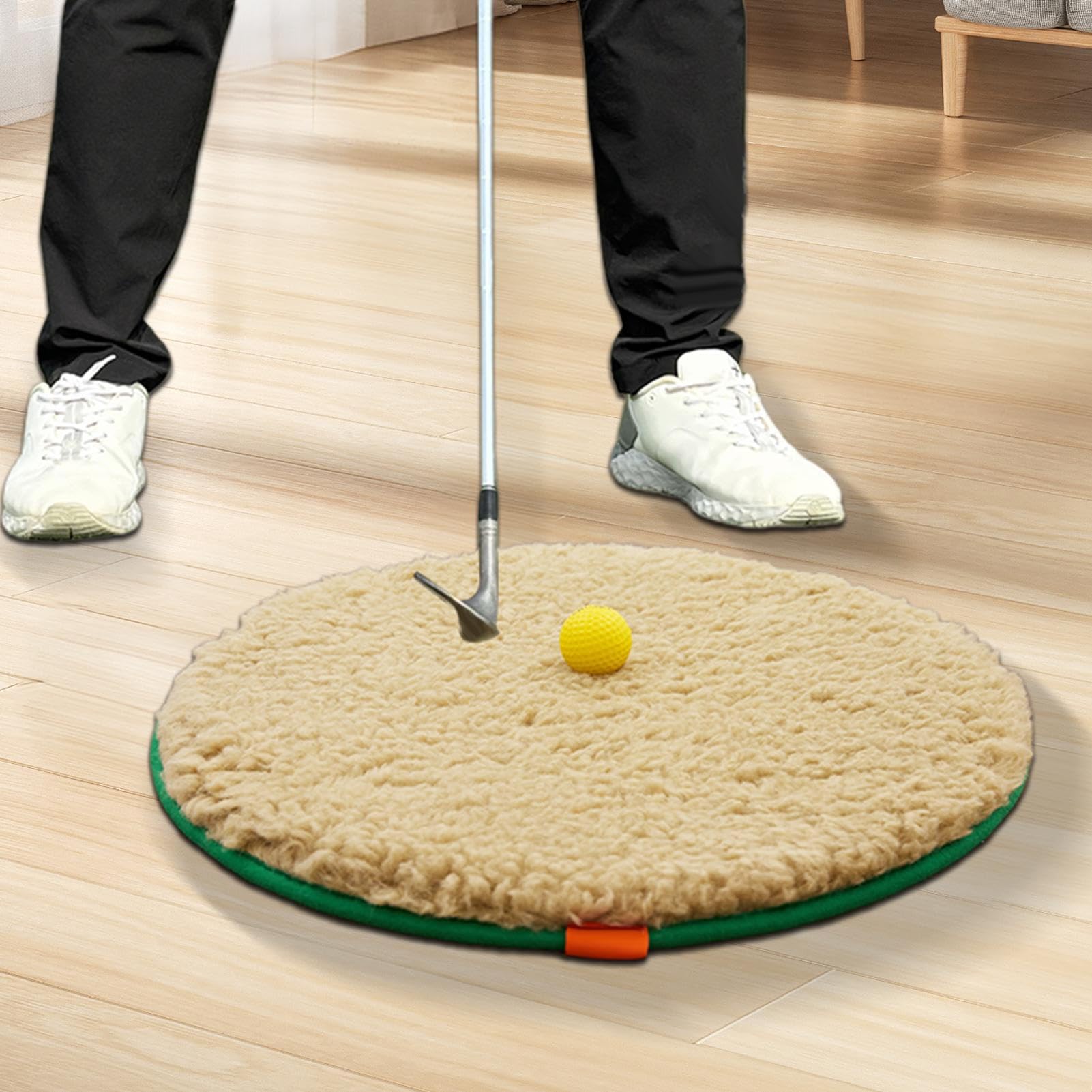 Alfombras Golf Práctica Interior Entrenamiento Deportivo Plegable y