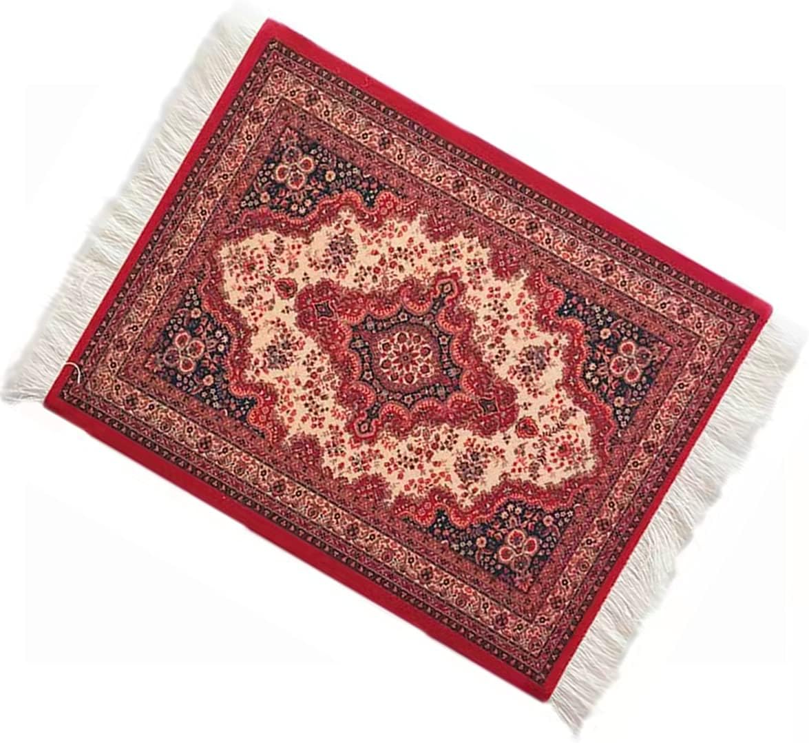 Amazon.com: Rug Mouse Pad- Vintage Carpet Rubber Mousemat for Home ...