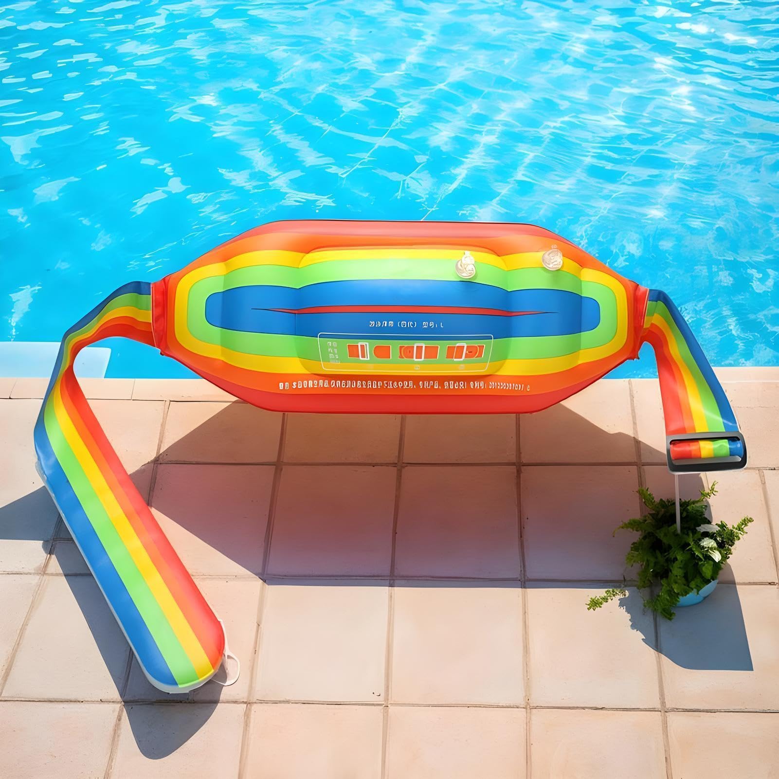 Nadmuchiwany sprzęt do ćwiczeń w basenie | Aqua Jogging pas pływak wodny na plażę jezioro rzeka podróż wakacje mężczyźni kobiety dzieci