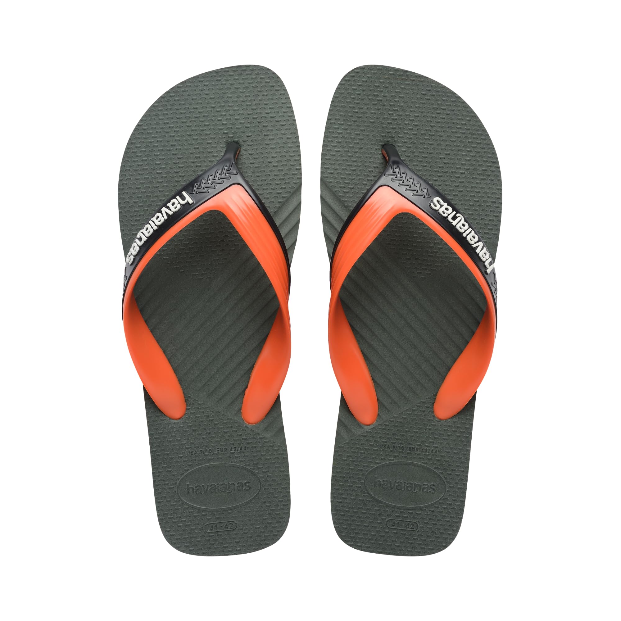 Havaianas Dual Men FlipFlop Green Olive/Green Olive 12/13 UK