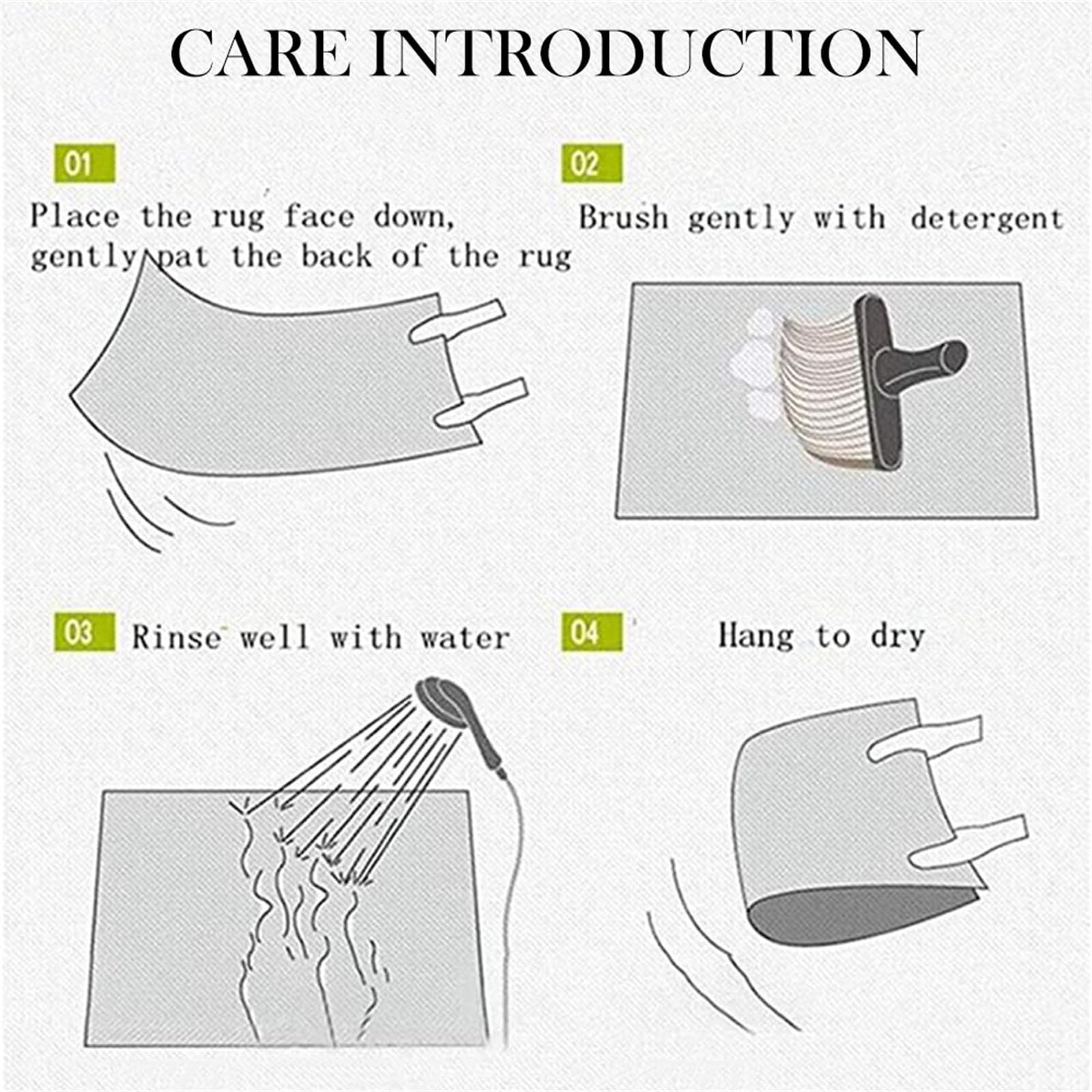 Tapis de bain en chenille doux et confortable, antidérapant, lavable en machine, pour salle de bain, 70 x 140 cm, idéal décoration d'intérieur, absorbant, séchage rapide, design antidérapant