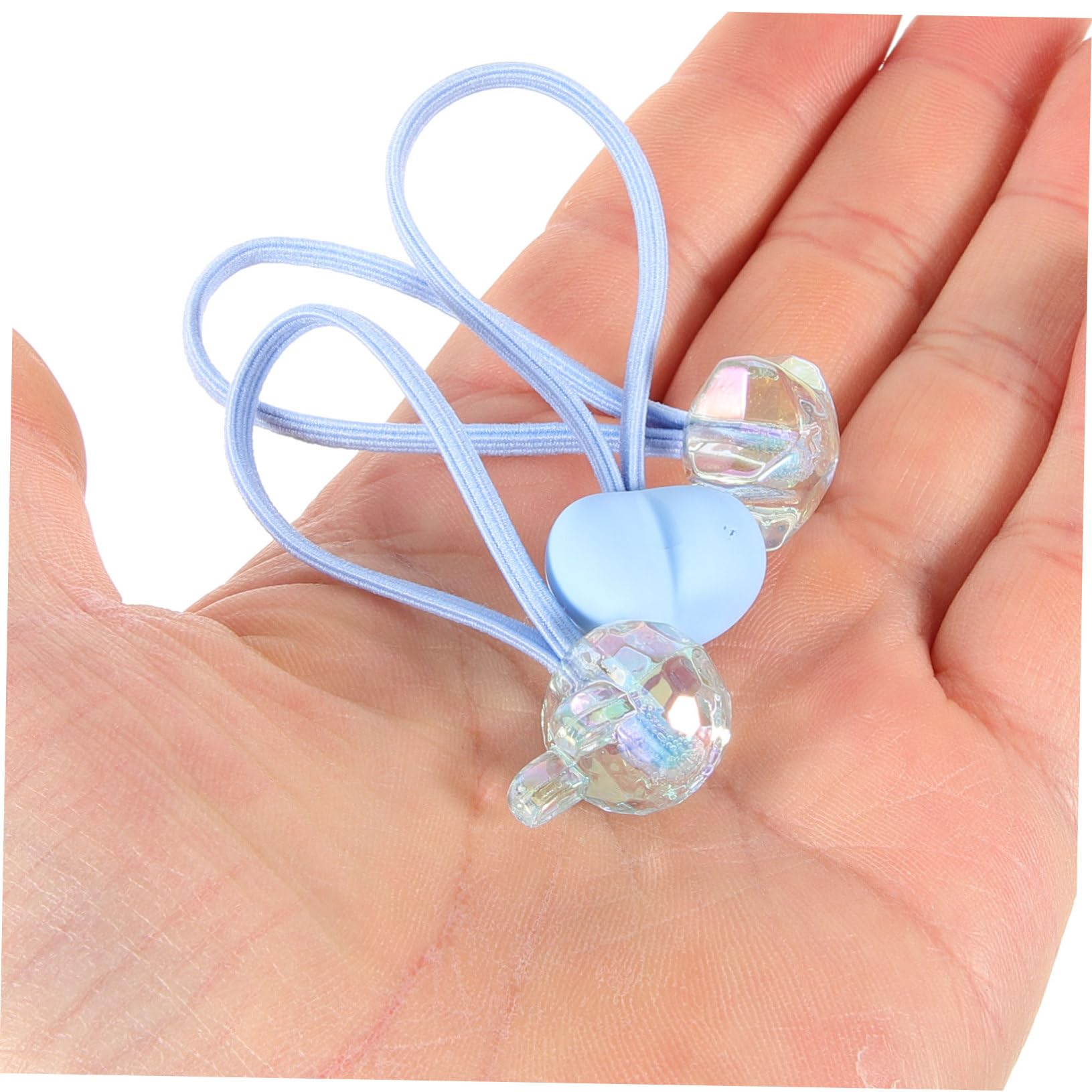 Didiseaon Juego De 5 Accesorios Para El Cabello De Moda Para Niñas: Elegantes Cuerdas Para El Cabello Bandas De Goma Decorativas Para El Cabello De Niñas 10 Unidades X 5