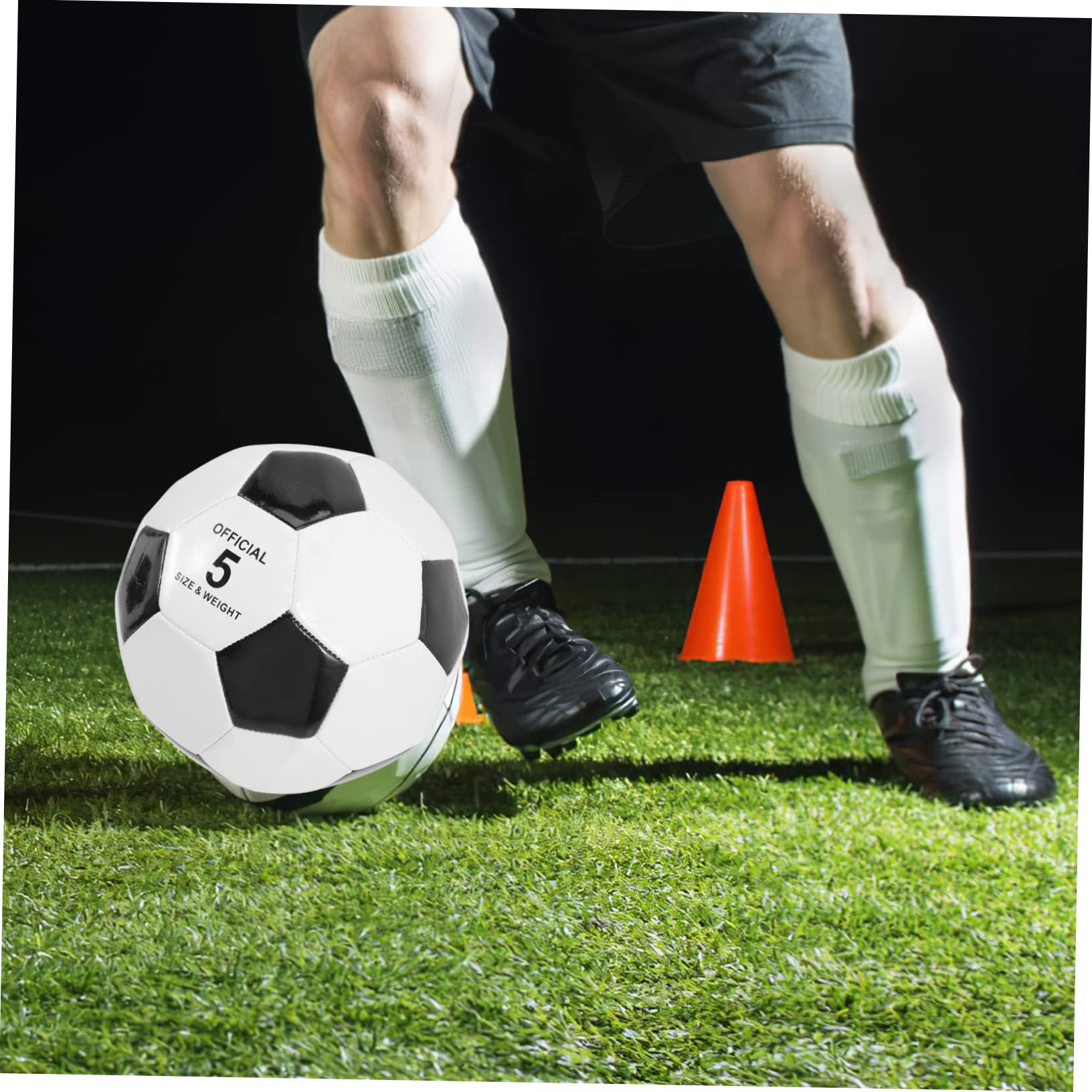 ibasenice 6 Piezas Balón De Fútbol De PVC Fútbol De Entrenamiento para Jugar Exteriores para Prácticas