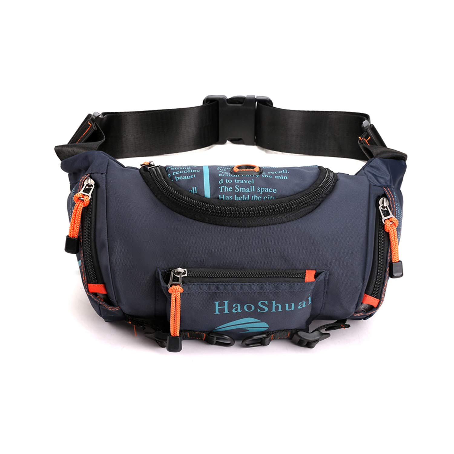 FANDARE Casual Bolso Pecho Bolsos de Hombre y Pecho al Aire Libre Cangurera Sling Bag Bolsos Cruzados Bandoleras Cruzada Mochilas y Bolsas de Viaje Deportes Ciclismo Montañismo Nylon Azul Oscuro