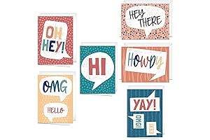 Cheerful Friendship Note Cards for Kids in Classroom