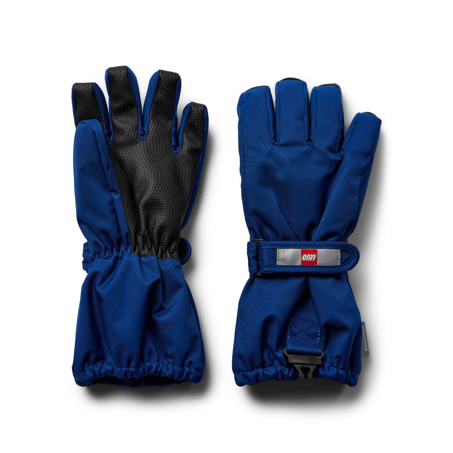 Kabooki Unisex Kinder LWAZUN 705-GLOVES W/MEM. Fäustlinge, Dark Blue, 134/140