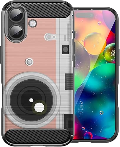 Miniatura 13 de CasesOnDeck Case Compatible with [Apple iPhone 17 / iPhone 17 Case] Pictorial Patterned TPU Design Case Flexible Slim and Elegant (Retro Controller)