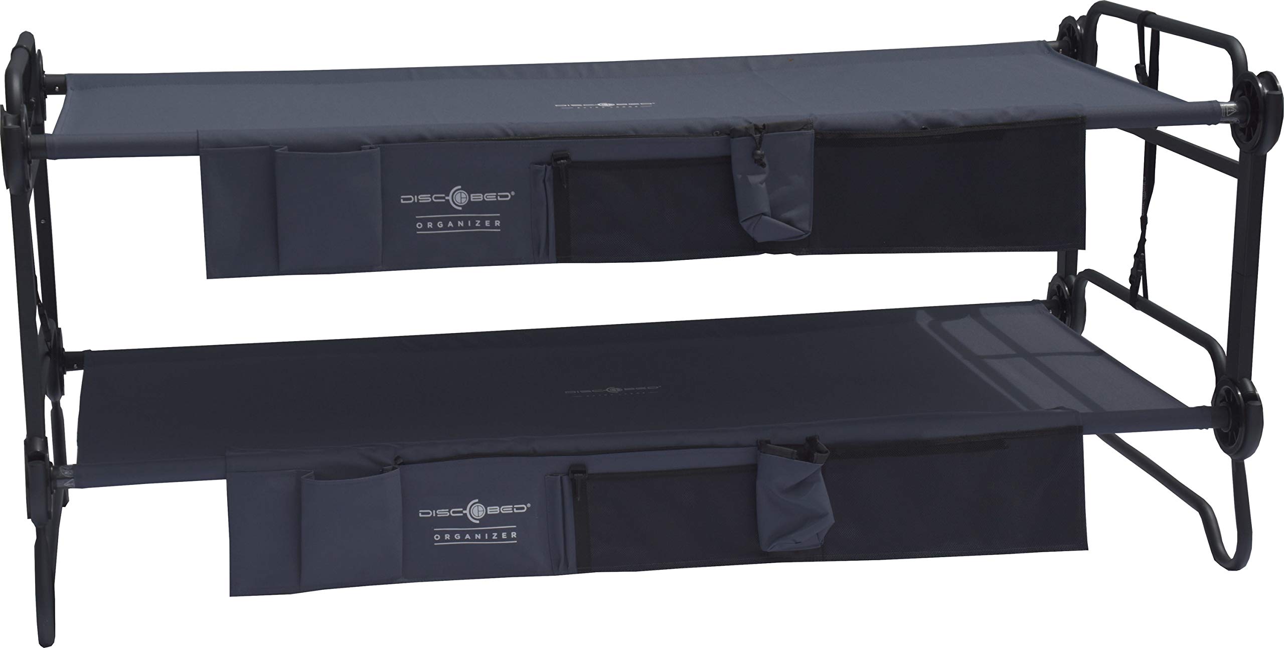 Disc-O-Bed XL mit Seitentaschen anthrazit