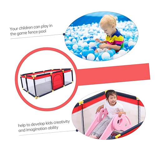 Miniatura 3 de Totority 1pc Playpen Piscina De Pelotas para Niños Bola Piscina Guardrail Kid Game Guardrail Ball Pool Game Fence Kid Safety Game Fence Suministros