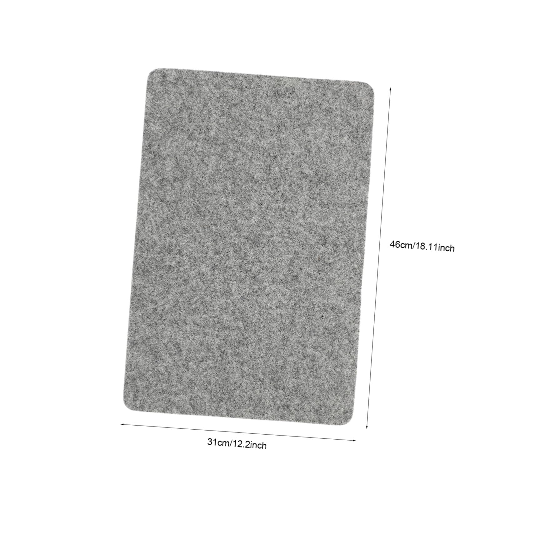 12x18 Pulgadas Almohadilla de Planchado Resistente de Fieltro de Lana | Hogar, Ligera y Fácil de Guardar, Evita Brillo y Quemaduras, Material de Fieltro de Lana