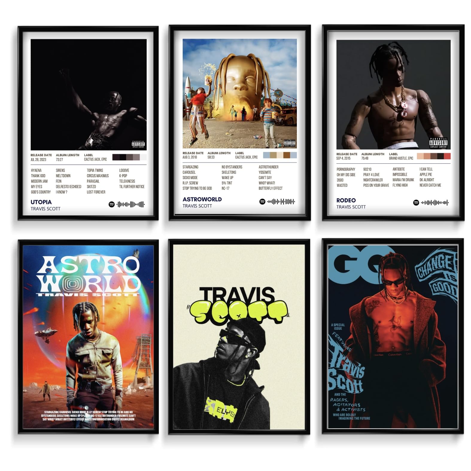 Arctic Monkeys Wall Art Set - 6 Iconic Posters -12