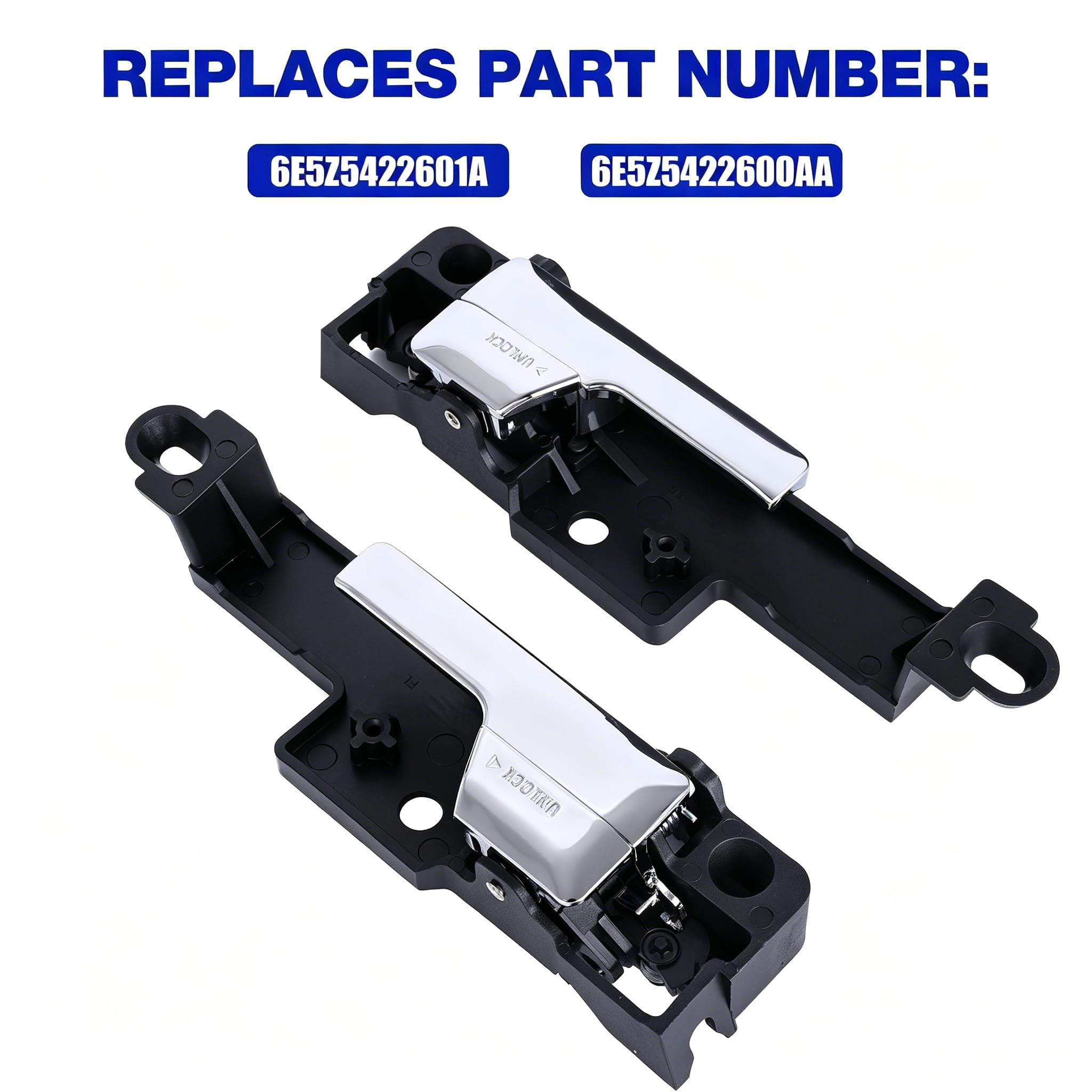 Amazon.com: LCWRGS Interior Door Handle Front Driver & Passenger