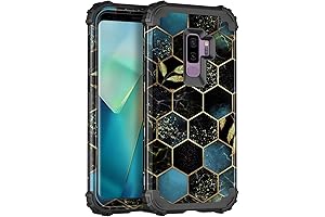 Rancase for Galaxy S9 Plus Case Black