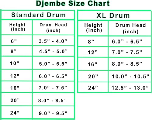Miniatura 3 de Djembe Bongo africano tallado en tambor también una impresionante idea de regalo, opción de decoración única. Carver Abstract Elephant Giraffe