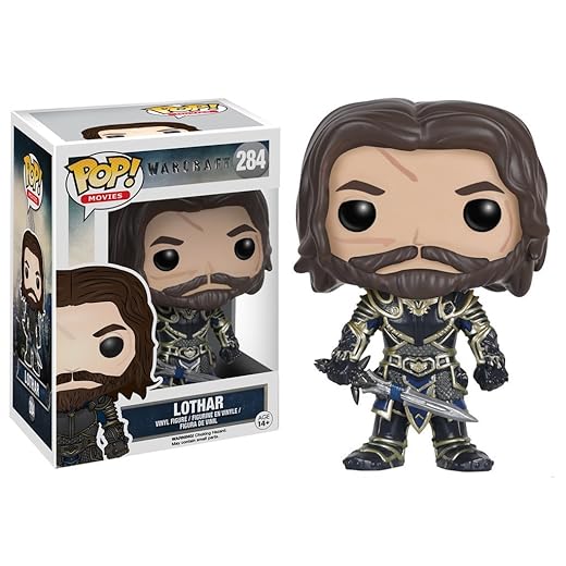 Funko Pop Movies: Warcraft - Lothar Action Figure