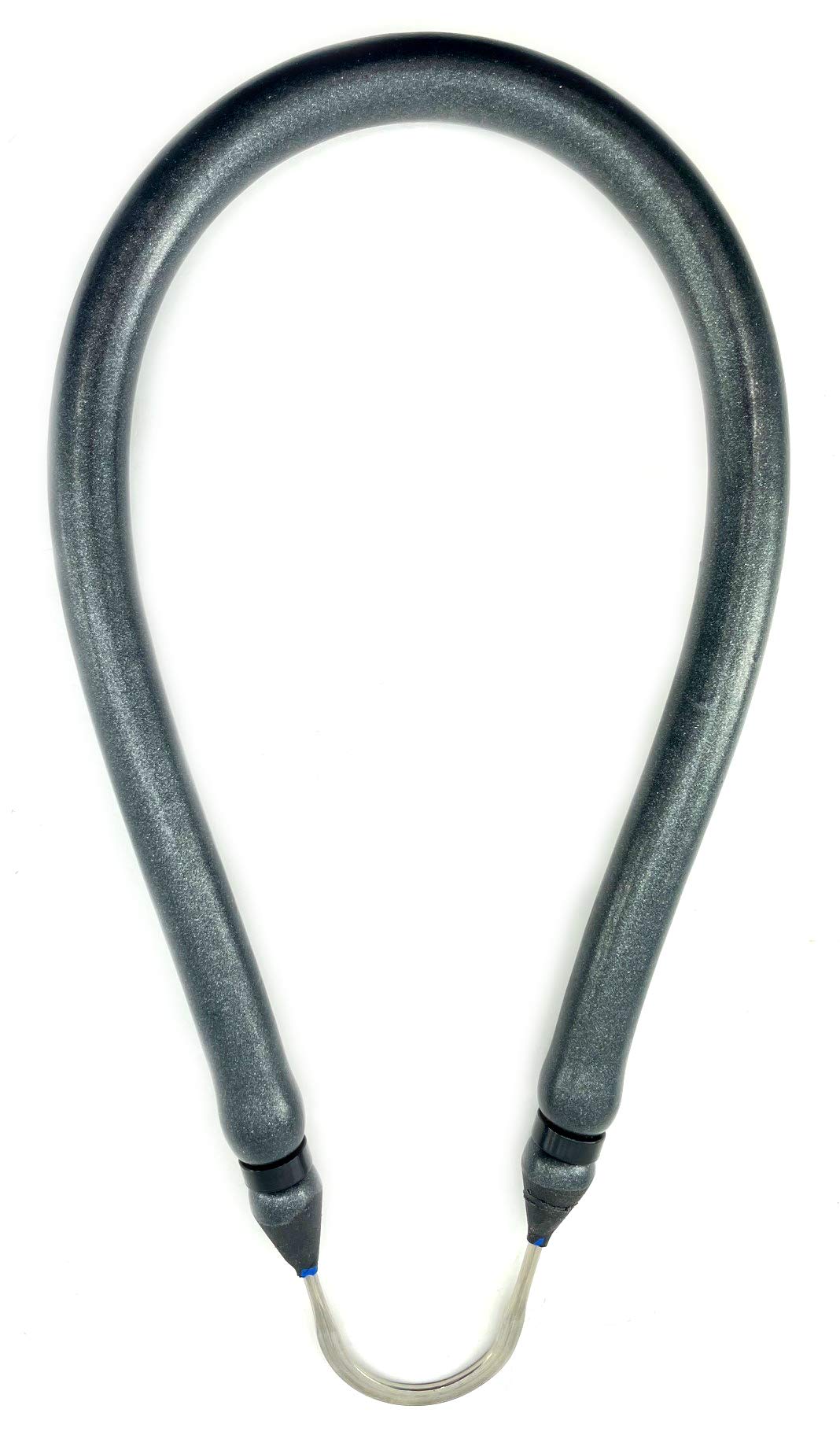 5/8 Inch (16mm) O.D. Speargun Rubber Bands with Flat Stainless Steel Wishbone Fits Most Spearguns for Spearfishing Freediving & Scuba Diving