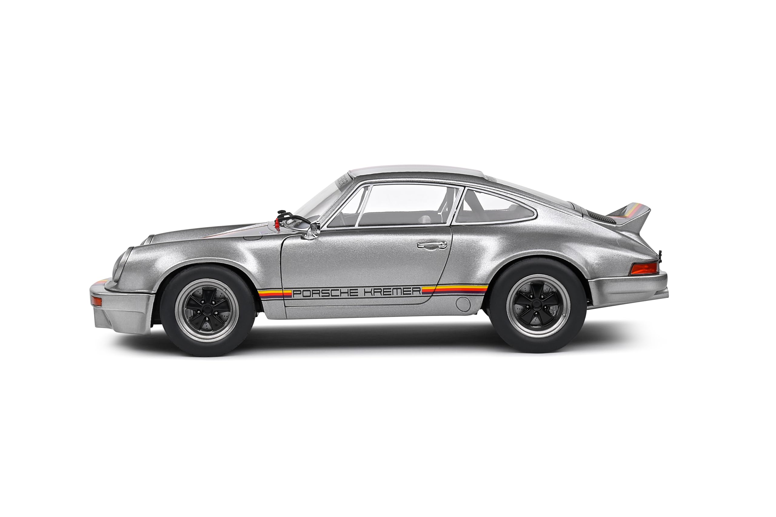 Solido 1:18 Porsche 911 RSR Kremer 1973 Silber