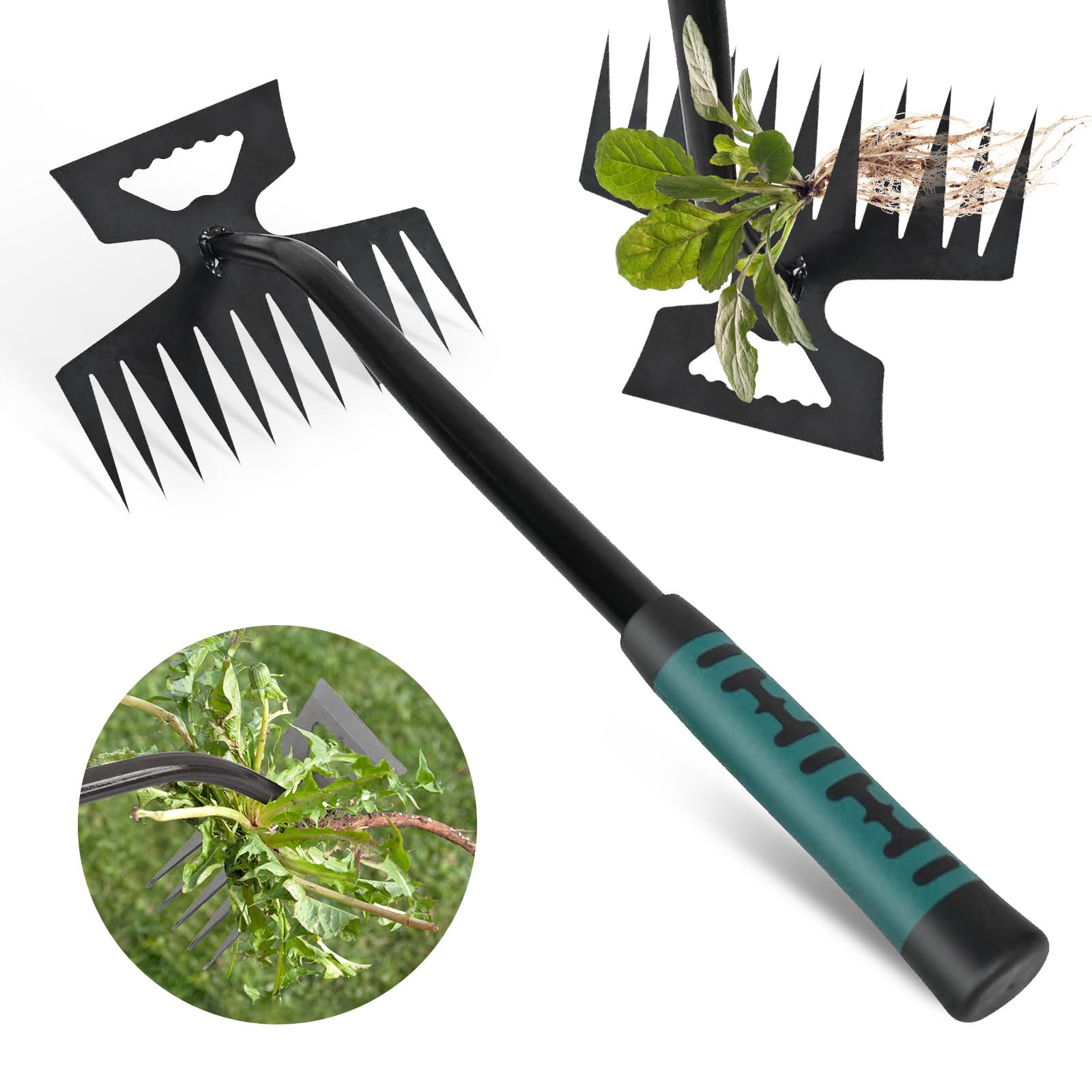 Herramienta de eliminación de malezas, herramienta portátil de jardín, herramientas de deshierbe de jardinería 2026, herramientas de mano de jardín para jardinería vegetal, patio, granja