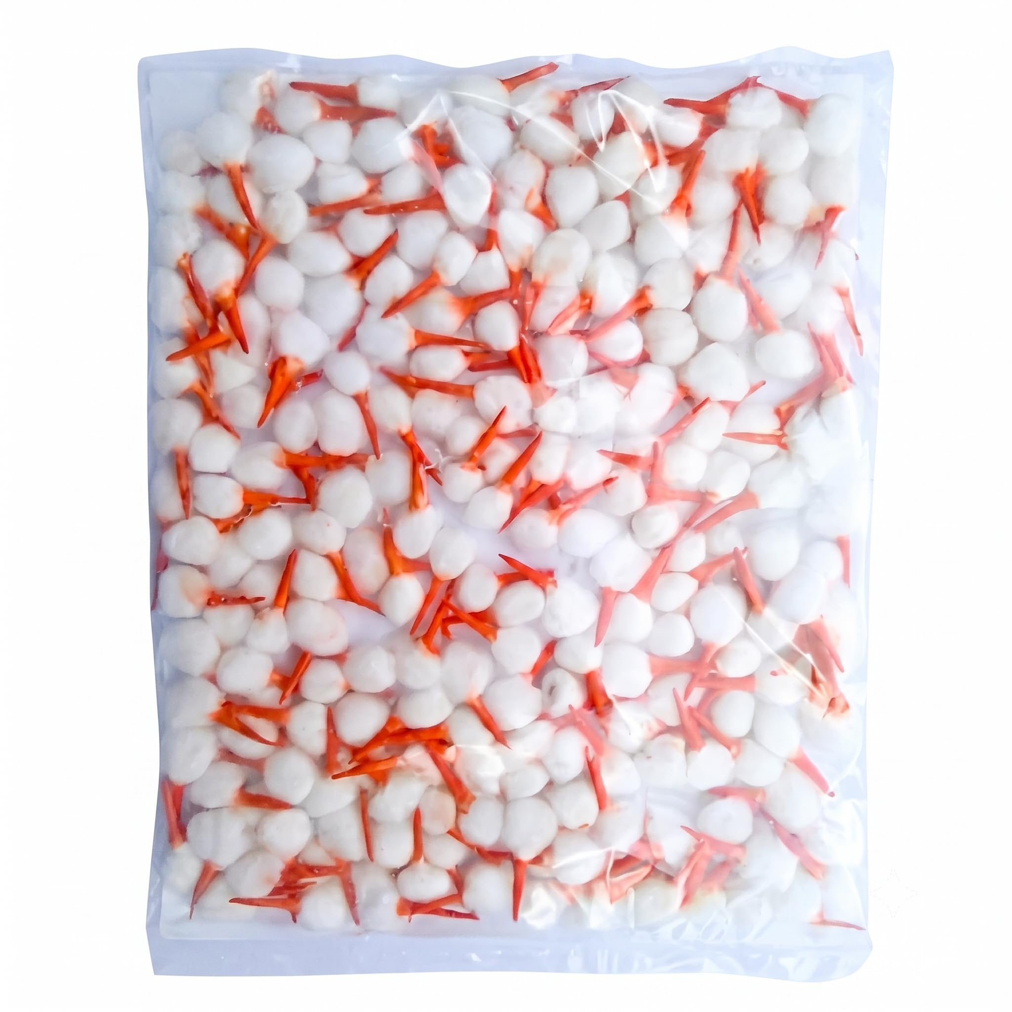 On Blow Pure Cotton Round Wicks Diya Batti/Phool Batti for Pooja Aarti Red Color (Pack of 500)-picture-21