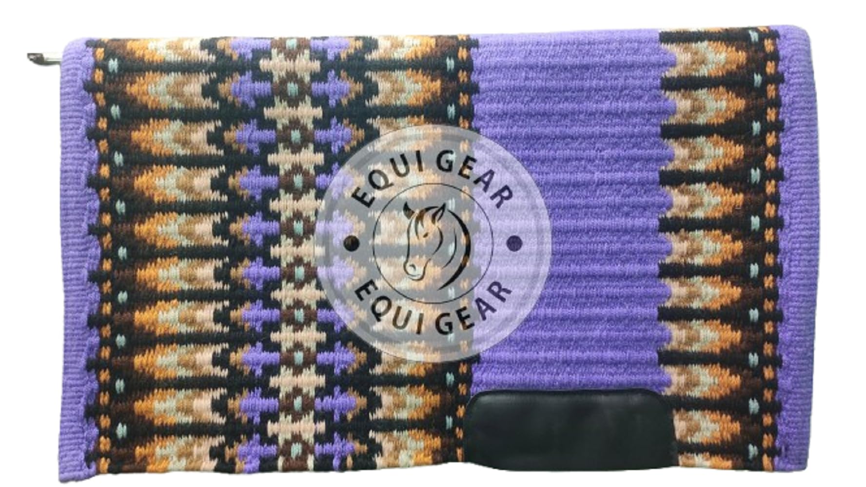 EQUIEMPRESS Western Show Saddle pad/New Zealand Wool Horse Western Saddle Blanket Top Wool Pad Sensor Flex (Customization Available) AZ-576 (36