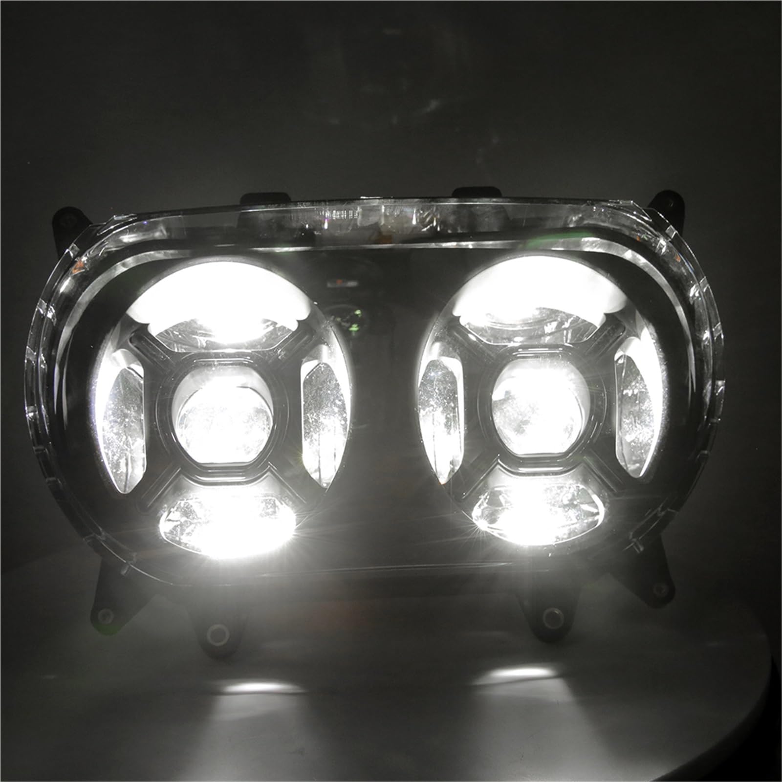 Faro Moto Per FLTRT Per FLTRX Per FLTRK LED Fendinebbia | Faro LED per faro Road Glide per Limited 3 per FLTRXS per FLTRU 2015-2023 luce moto W/DRL