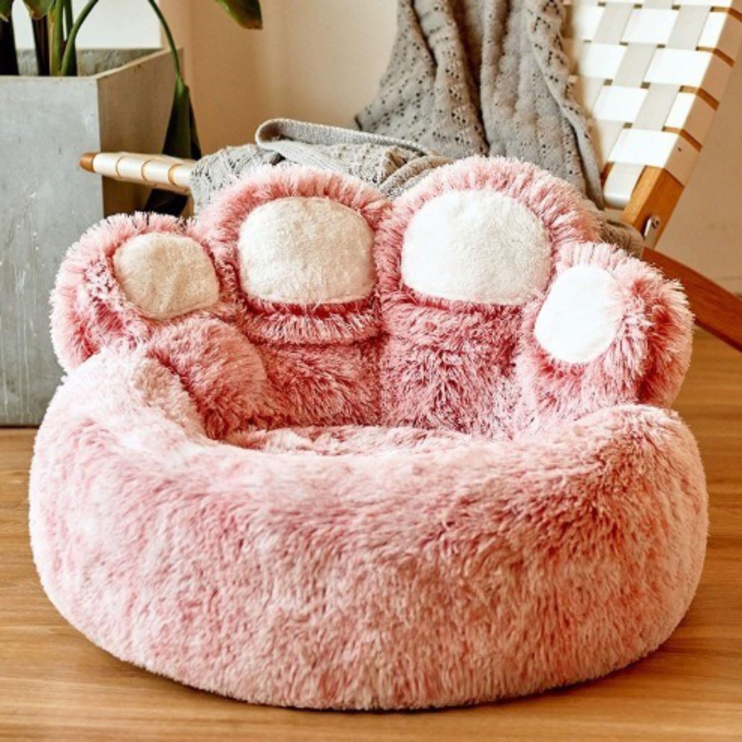 Legowisko dla dużych psów, pianka z pamięcią kształtu, nadaje się do prania, wodoszczelne, ergonomiczna sofa dla psa, antypoślizgowa, puszysty materac dla psa, do skrzyni, kolor szary