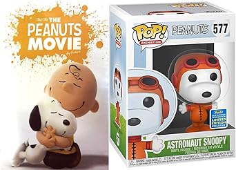 Spacedog Big Dreams Animated Peanuts Gang Movie Dvd Astronaut Snoopy Exclusive Vinyl Pop Figure 2 Pack Of Kid Family Fun Amazon Co Uk Dvd Blu Ray