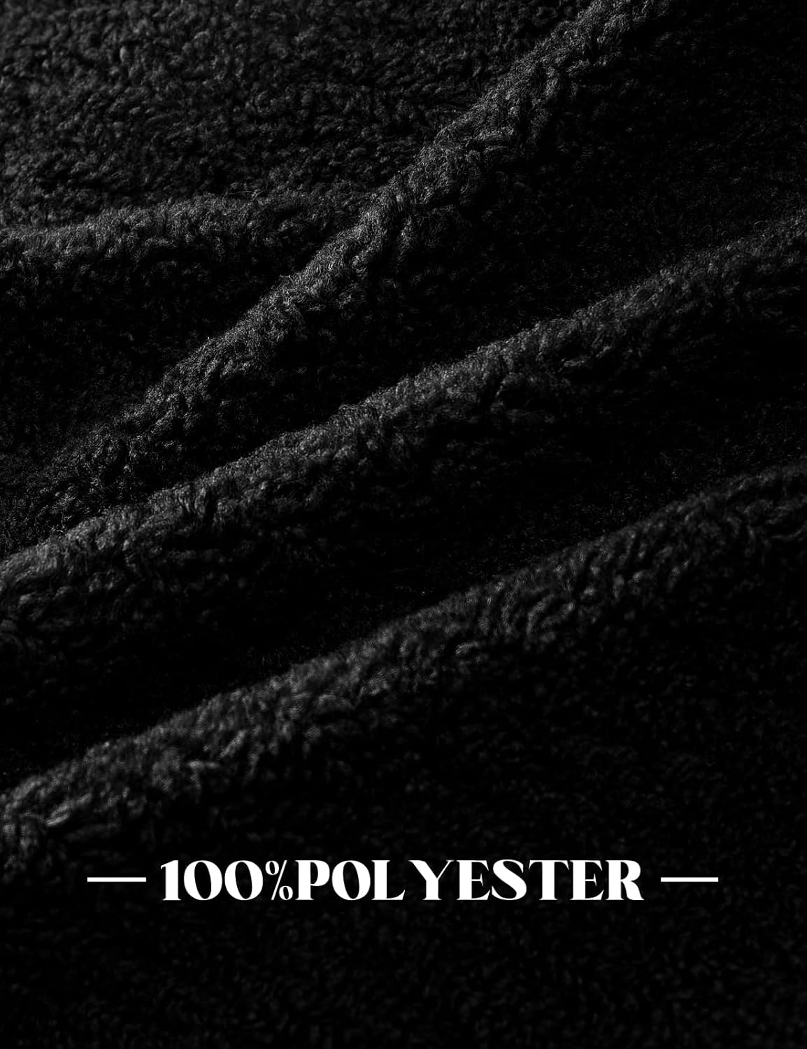 Yusongirl Women Fleece Long Coat Sherpa Cardigan Lapel Trench Jacket Oversized Button Faux Fur Fall Winter Outfit with Pocket - Image 7