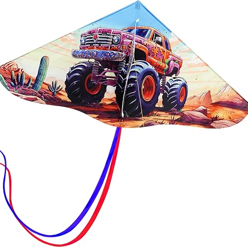 HENGDA KITE Serie de pintura Delta Kite, para niños y adultos, fácil de volar, excelente diseño de tela y estructura, las imágenes son hermosas en disponible en Yaxa Colombia