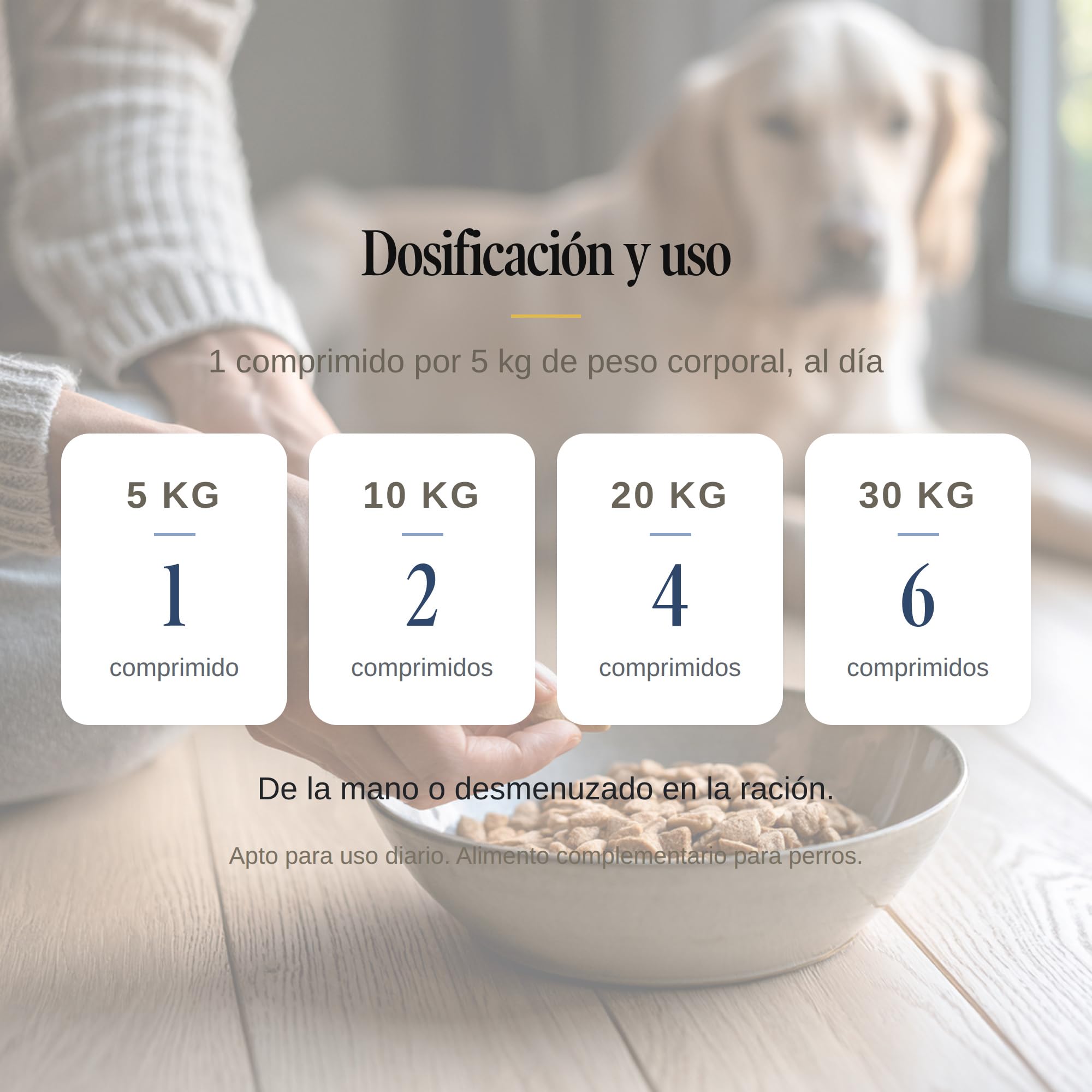 Multivitaminas Perro - 12 Vitaminas y 7 Minerales