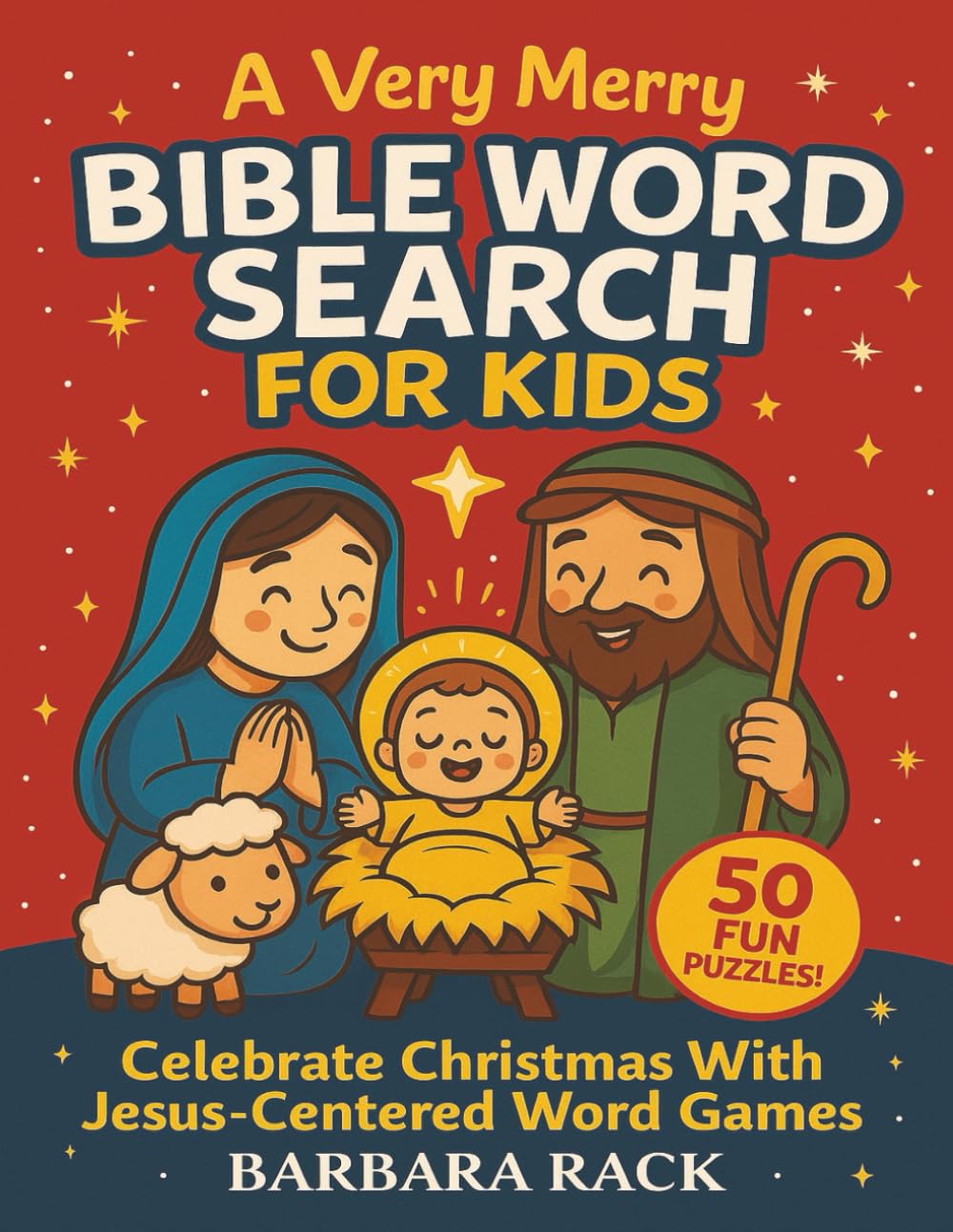 A Very Merry Bible Word Search for Kids: Celebrate Christmas With Jesus-Centered Word Games