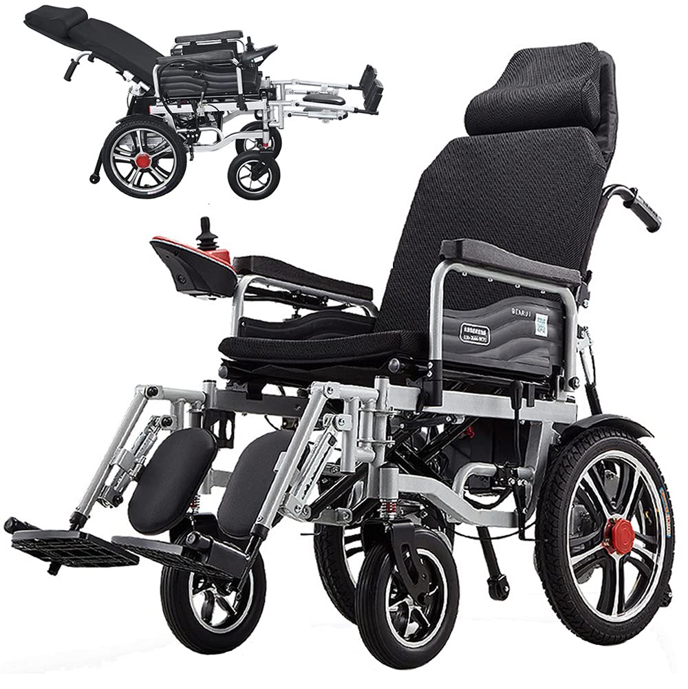 Amazon.co.jp: 電動車椅子、折りたたみ式および軽量の電動車椅子、360