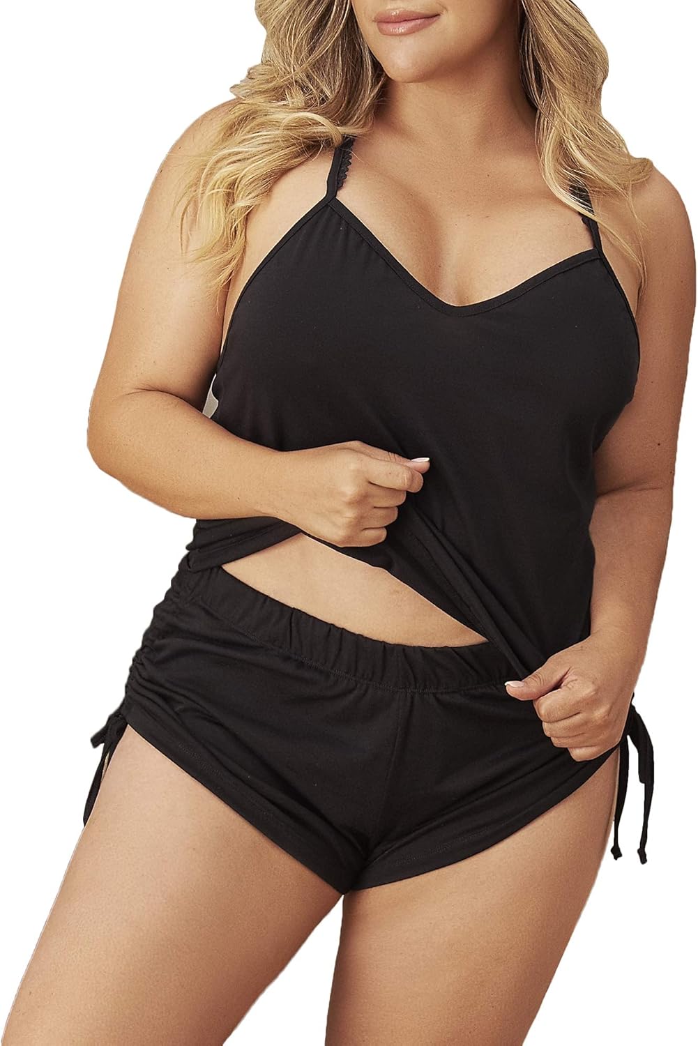 Plus size cami pj set Clearance