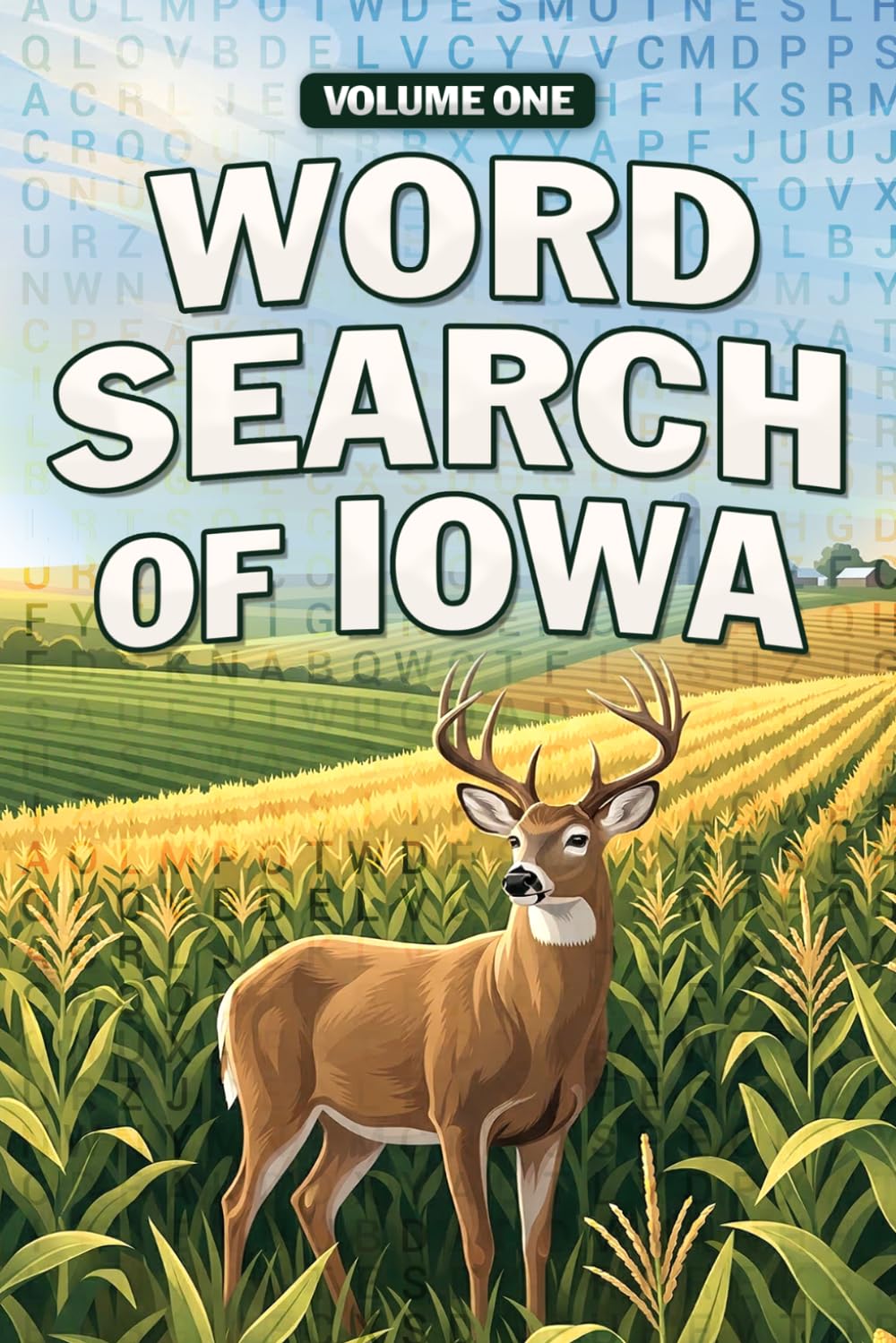 Word Search of Iowa (Word Searches of America)