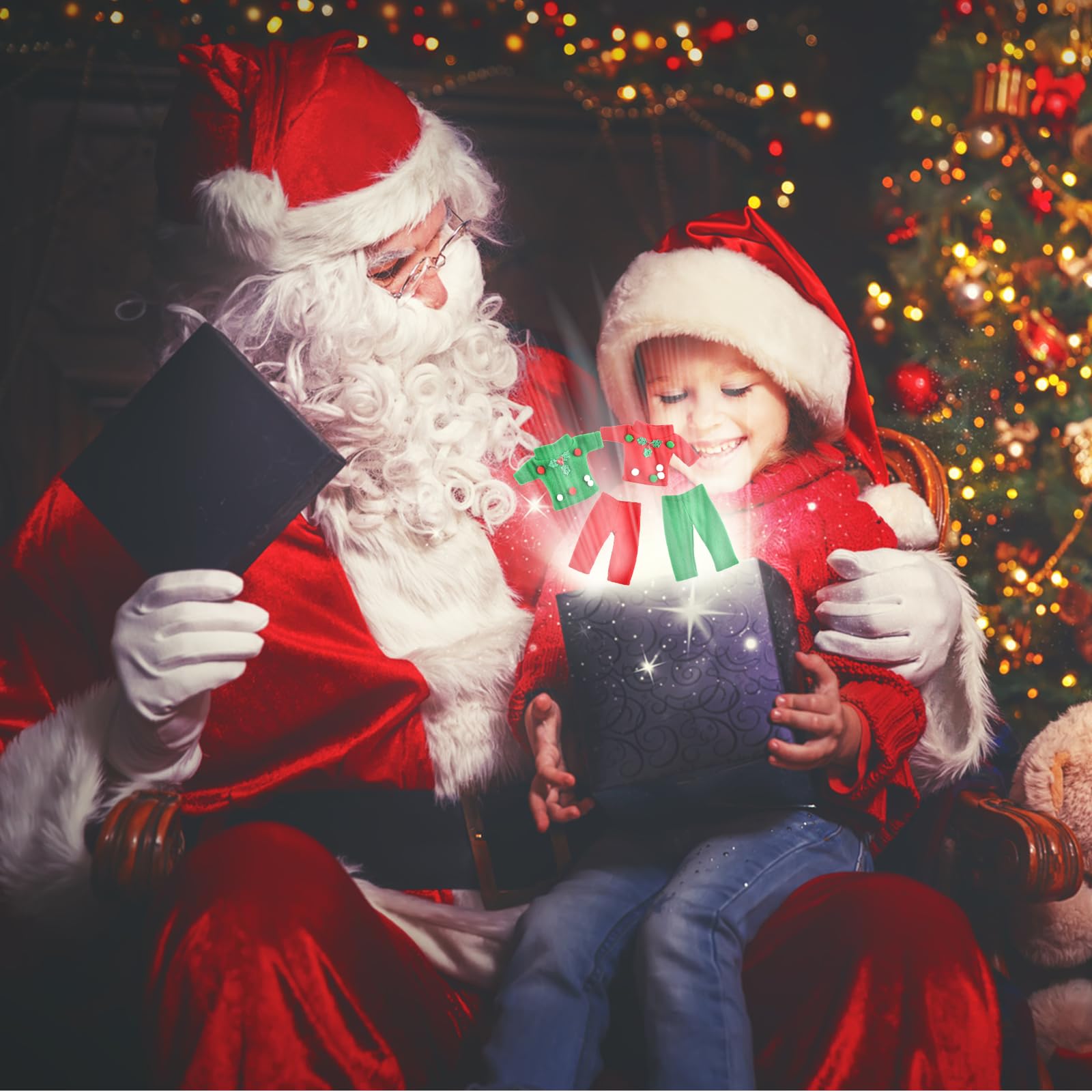 Miniatur Kochset Für Weihnachtswichtel - Komplettset Mit Schürzen & Kochutensilien Für Puppenhaus