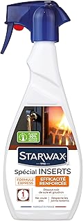 STARWAX Nettoyant Express Inserts pour Poêle et Cheminée - 500ml - Idéal pour Nettoyer Efficacement - Dissout les Traces Noires de Fumées et de Suie
