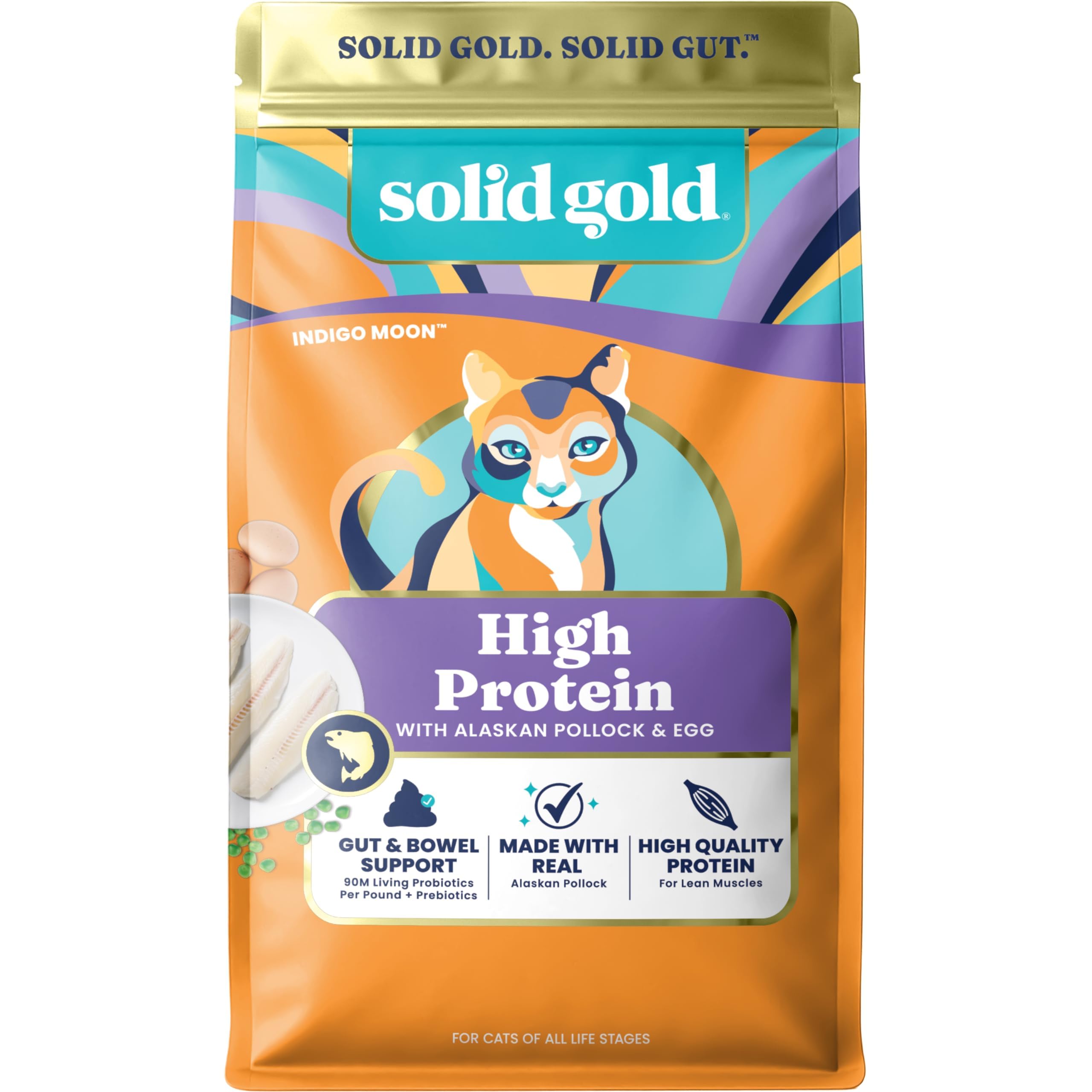 Solid Gold High Protein Dry Cat Food