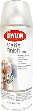 Krylon Matte Finish 11 Oz. Spray Eliminates Glossy Sheen And Provides Permanent Surface Protection Pkg/2