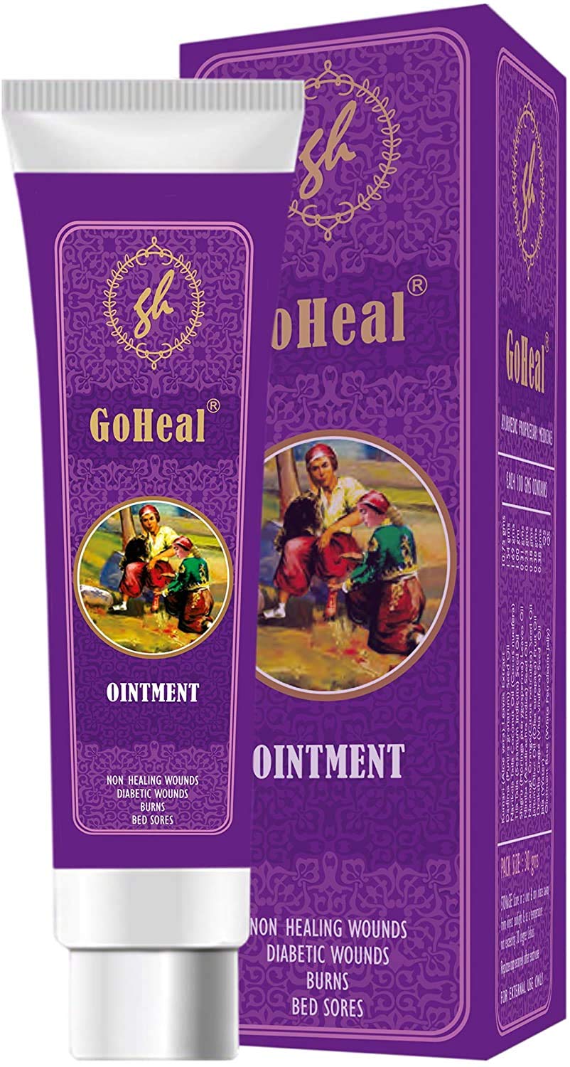 Ointment for Diabetic Wounds, Burns, Non-Healing wounds, Bedsores, Cuts and Bruises 30g