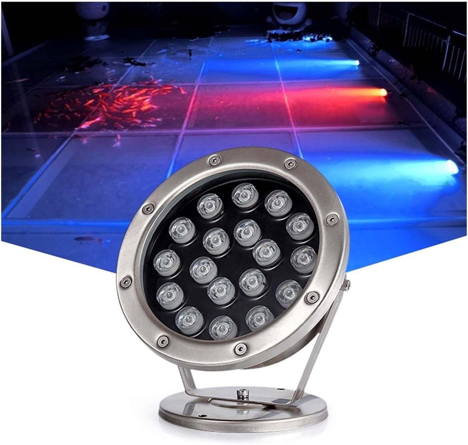 Underwater Pond Lights Led Underwater Lights for Park Fountain Swimming Pool (